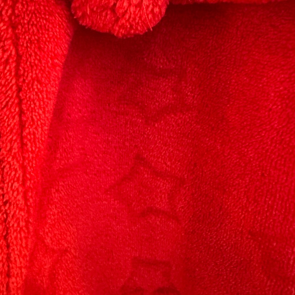 Red Baby/Toddler Robe - Picture 2 of 3